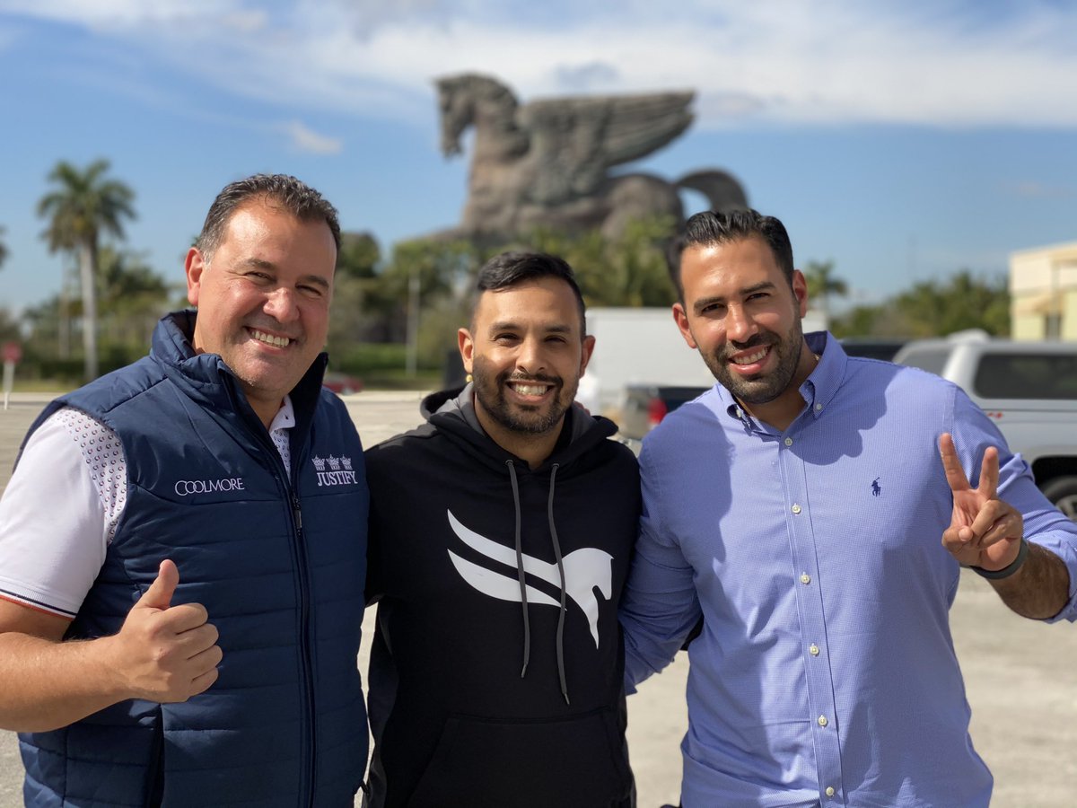 Feliz Pegasus Day y ya desde temprano deseando mucha suerte a este dúo y ligando a Jesus’ Team <a href="/kikodangelo/">Kiko D'Angelo</a> <a href="/JFDAngelo/">Jose F D'Angelo</a>