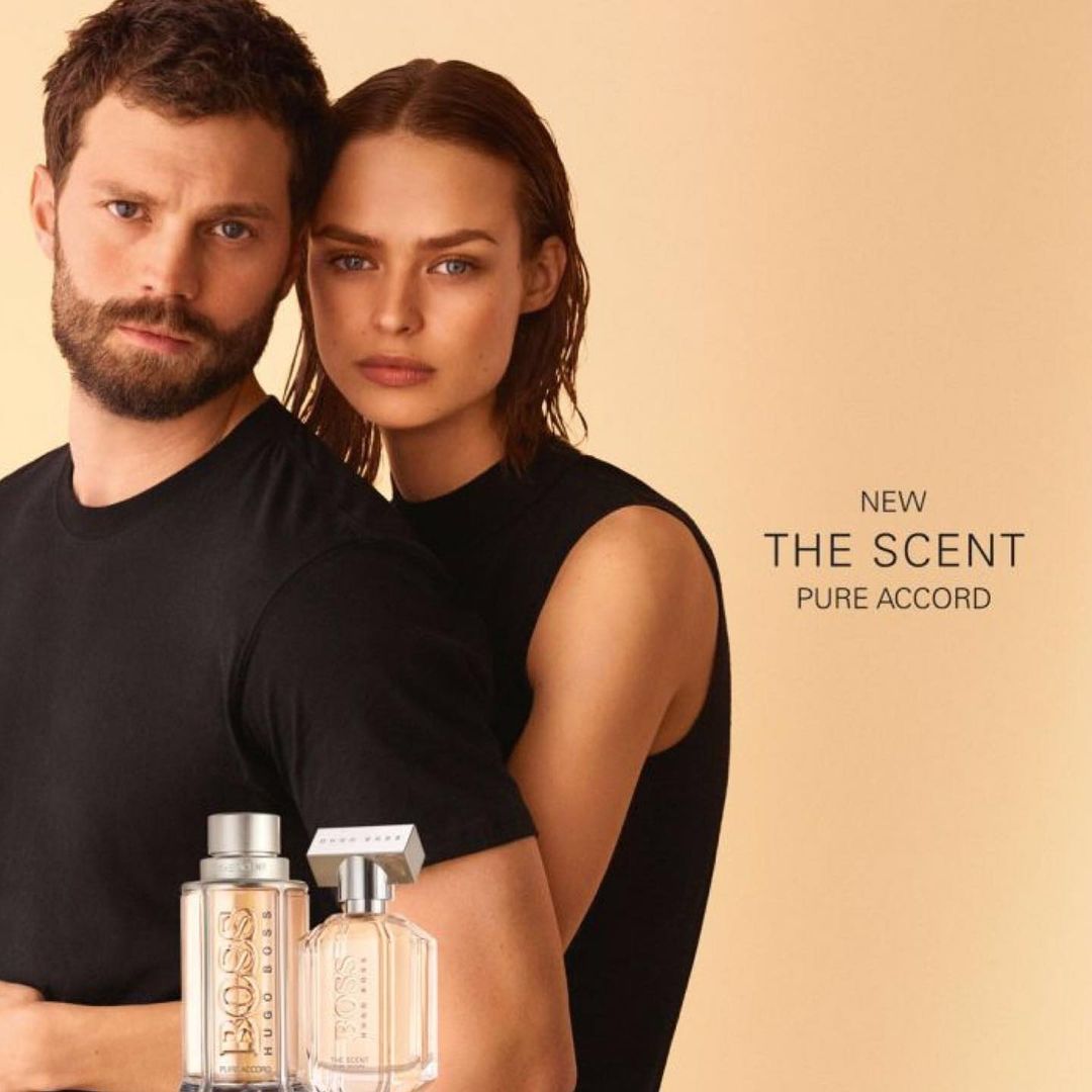 JamieDFanAc's tweet image. Beautiful new pics from @HUGOBOSS #TheScentPureAccord #JamieDornan #BirgitKos