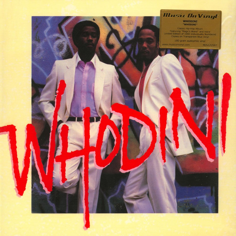 1983 - WhodiniHonorable Mention: Run DMC, RammellzeeMC Jalil and Ecstacy paved their own unique way on this record with their Disco Rap fused off with Synth heavy lead sounds that just shouts the 1980s gizmo atmosphere very well on this record.