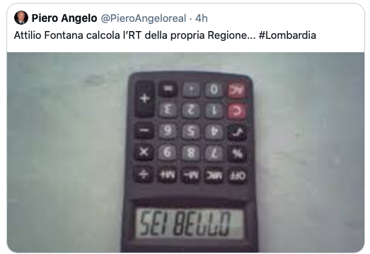 soniabetz1's tweet photo. @MariaCr78401813 @LegaSalvini no guarda, pare che succeda più che altro in Lombardia, fanno calcoli alla rovescia #ICapaci 😂 https://t.co/hd532RbH7e