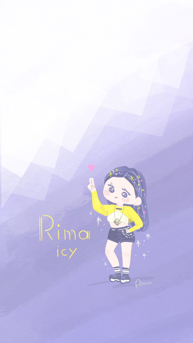 Ponzu Icyのときのリマちゃん 待ち受けサイズです ﾟ イエローがかわいいんだよね Niziu Niziufanart Rima 虹プロ イラスト