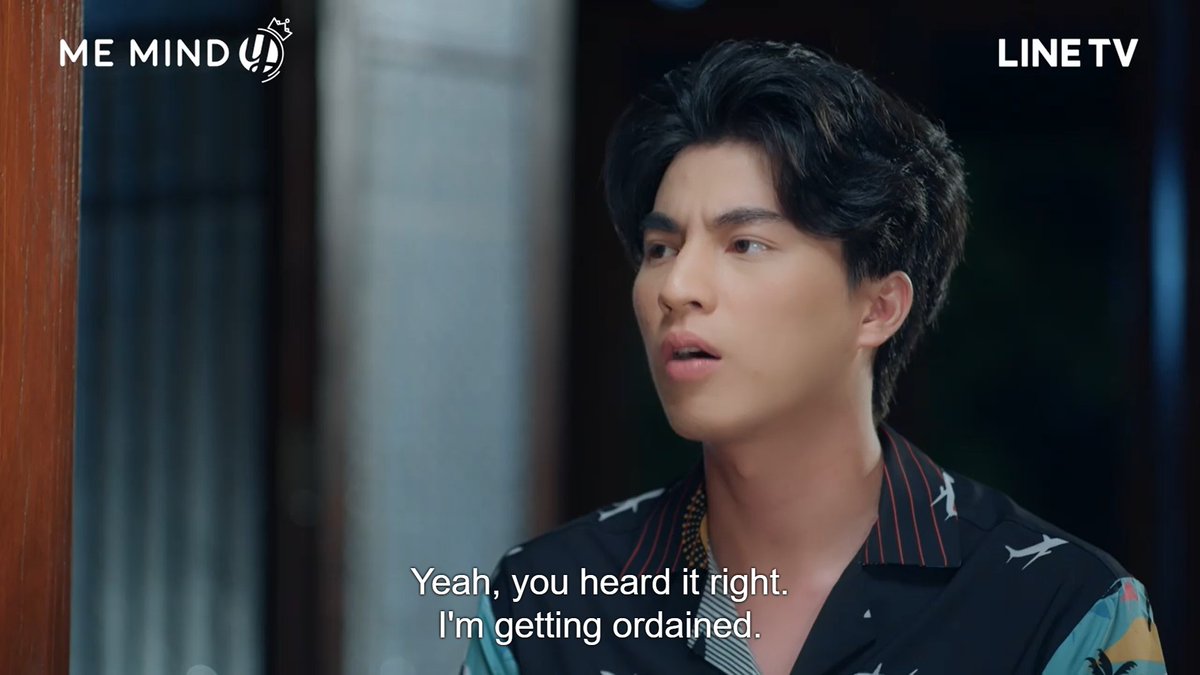 "Is Type really becoming a monk for his parents?""How does that work?""How can he marry if he's a monk!"An opinion+ thread on what a monk ordination ceremony may mean, in TharnType context. (Mild novel spoilers) #TharnTypeSS2EP11 #TharnTypeTheSeriess2 #MewGulf @TharnType_s