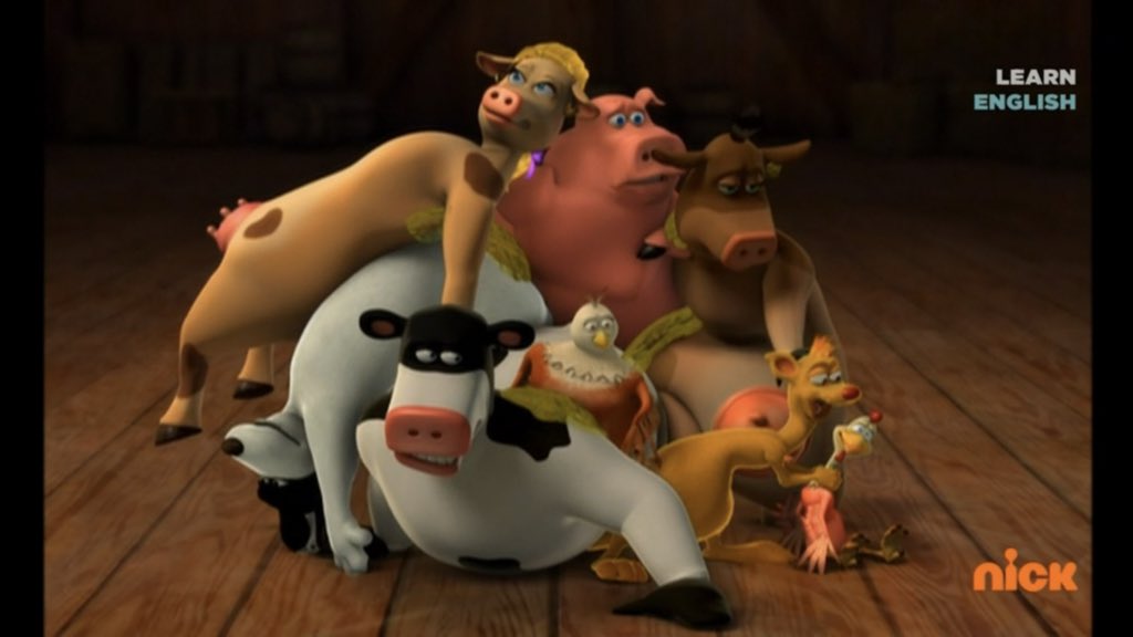 Colby コルビー Back At The Barnyard 1 A The Good The Bad And The Snotty オーティスの誕生日パーティーのはずがイタズラキッズに邪魔される いじめっ子の動物への嫌がらせが怖いけど その仕返しの方がもっと酷かったからお互い様と言う事で良しと