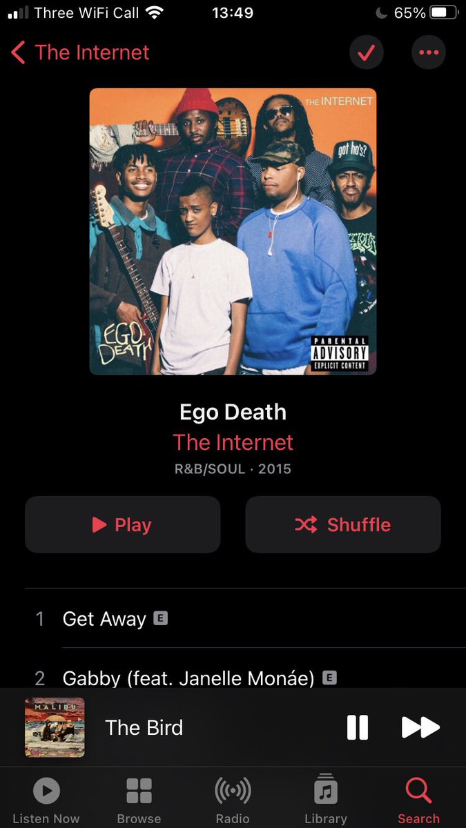 Ego Death- The InternetAnother favourite of mine. The funk and soul inspired beats make for a groovy atmosphere and it’s packed with great features alongside the brilliant musicians in the group. Some duds in the track list but some great highs make it worth it