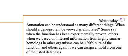 kylerrm's tweet photo. Thesis food for thought on the annotations of proteins. My advisors enjoy a good philosophical discussion! #proteins https://t.co/g86sBUEvRx