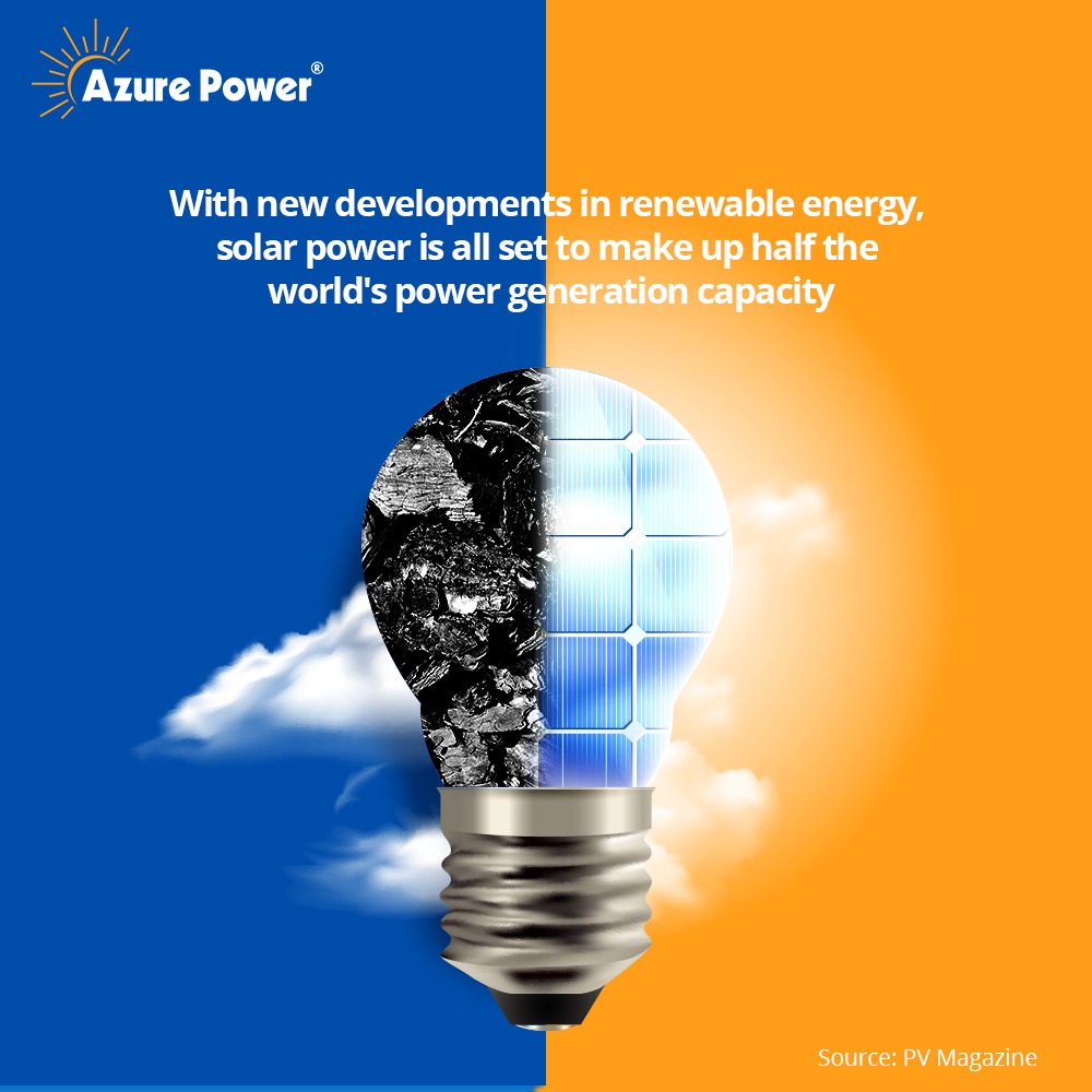 AzurePowerSolar's tweet photo. By the end of the decade, #SolarPower will turn out to be a gamechanger in the #GlobalEnergy market. With its abundance and cost-effectiveness as compared to the #FossilFuels, it has risen the bar for #Renewable resources.
#BrighterAzureWorld #SolarWorld #Energy #PVCells https://t.co/mLK5bJiMvM