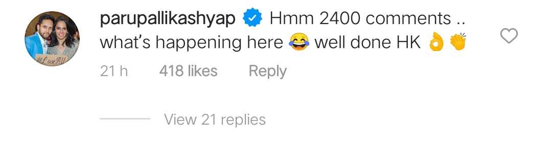 BadmintonTalk's tweet photo. Pak Hans has been going viral for Indonesia's Badminton Lovers since yesterday's match! @hkvittinghus 🎉😂👏🏼

#ToyotaThailandOpen https://t.co/W4mavRuAAN