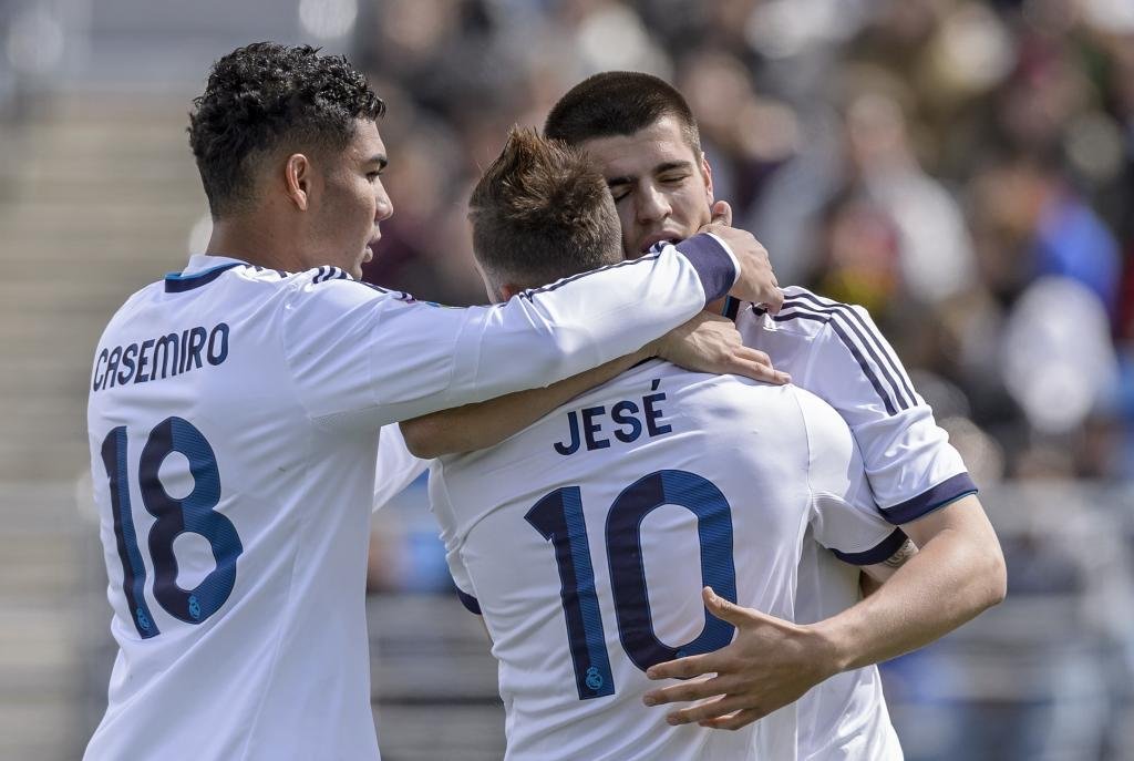 Season 13/14La DecimaManager - Ancelotti The group of Varane, Jese, Morata were joined by three more players Isco, Casemiro and CarvajalMinutes they got:Varane - 1083 (15th)Morata - 558 (20th)Jesé - 591 (25th)Carvajal - 2234 (8th)Isco - 1994 (12th)Casemiro 275 (21th)