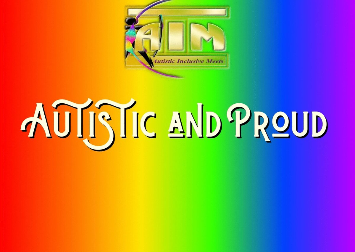 AIM - Autistic and Proud
#autistic #autism #AutisticAcceptance #AutisticKids #AutisticAdults #autisticspectrum