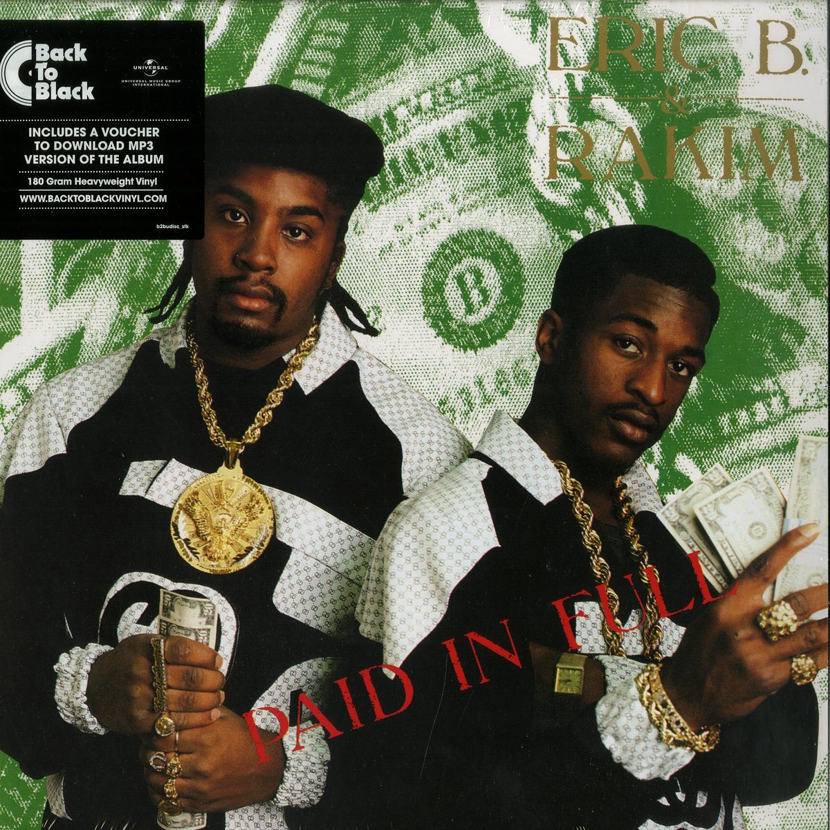 1987 - Eric B. & RakimHonorable Mention: BDP, Hoodo FushimiRakim and his producer combo of Eric B. would be one of the best chemistry for Hip-Hop history with Eric B's production and Rakim elevating the level of lyricism with his rhymes and penmanship on Paid in Full.