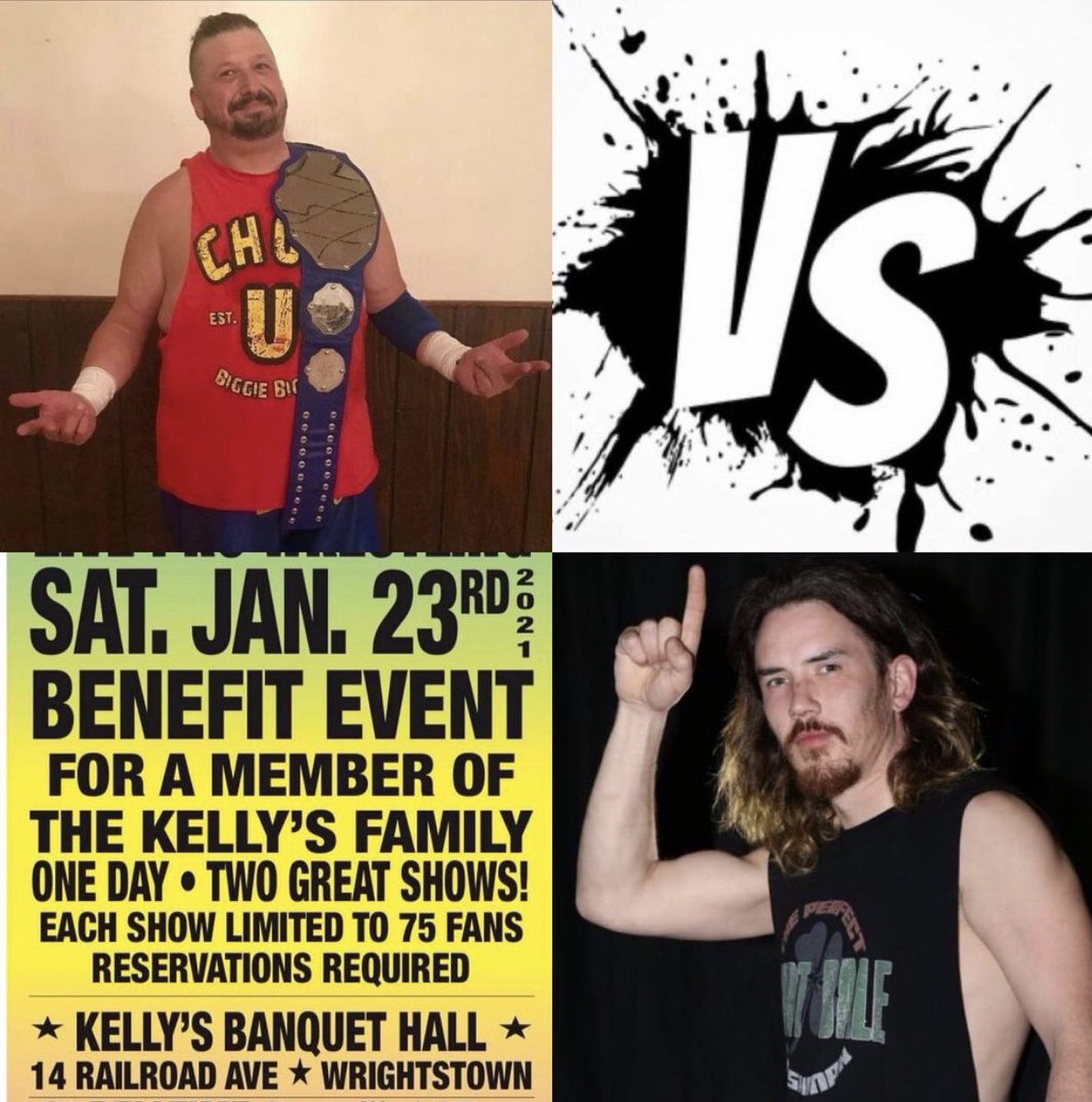 MrPodsweirdo's tweet photo. Let’s gooooooooooo 2021 season kicks off tonight!!! @UWCRules @UWCFamily @KurtBale1010 @TheHWHooligan @TLBKirby @OfficialPWI @PWInsidercom #OldDawg #INDY4LIFE @TheAEWDark @IMPACTWRESTLING @nwa @ringofhonor https://t.co/edRPoKx2jq