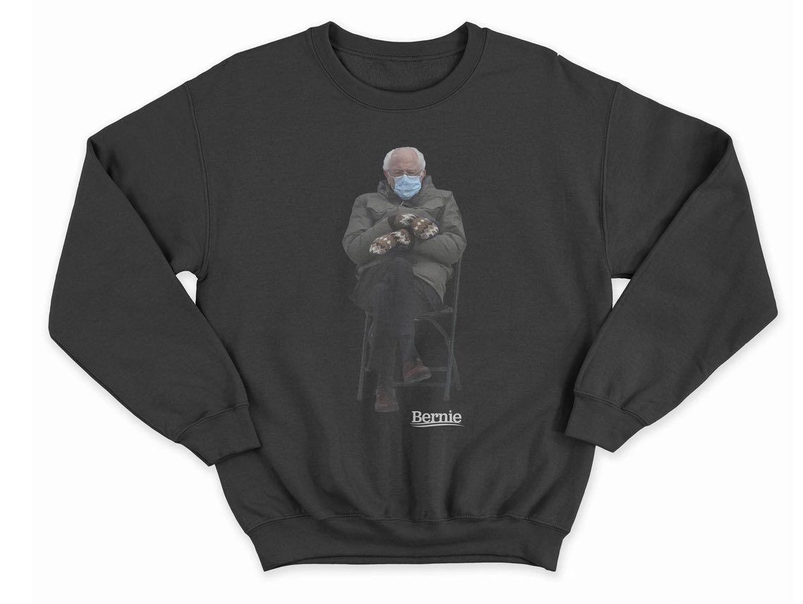 saschasommer's tweet photo. Schon sold out 🤷‍♂️ #BernieSanders #berniesmittens #grumpychic https://t.co/987uWeOufO