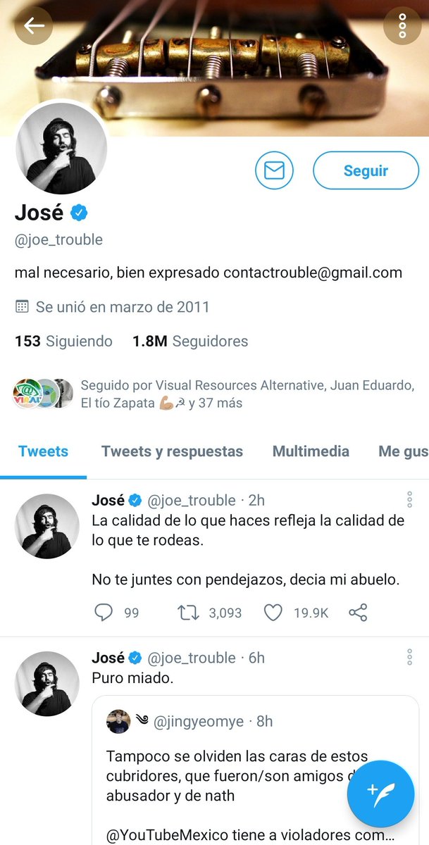 AirSuplyy's tweet photo. Usando la lógica de sus criterios, aquí no cabe que @TwitterSeguro invite a borrar el mensaje, sino suspensión ¿pero teniendo 1.8M, o alguien patrocina su sostenimiento de la cuenta y paga por no tirarla, o sus criterios y algoritmos de @TwitterMexico están usados subjetivamente? https://t.co/vC73kGDHTP
