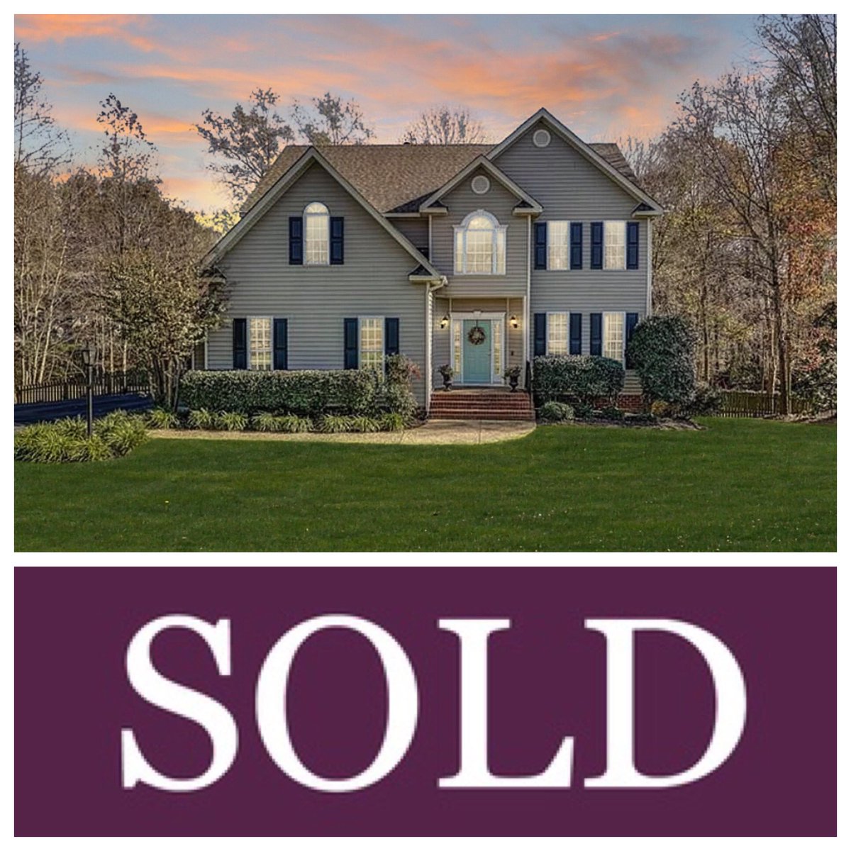 RVAExpert's tweet photo. #SOLD! Congrats to my amazing friends &amp; clients, Stacey and Marcus, on the successful #settlement of their new #WaltonLake home in #Midlothian. #Thankyou for your trust throughout the buying process! It was an honor to be chosen as your #RVA #Realtor! Congrats! #RVARealEstate https://t.co/EfaPYKoyiX