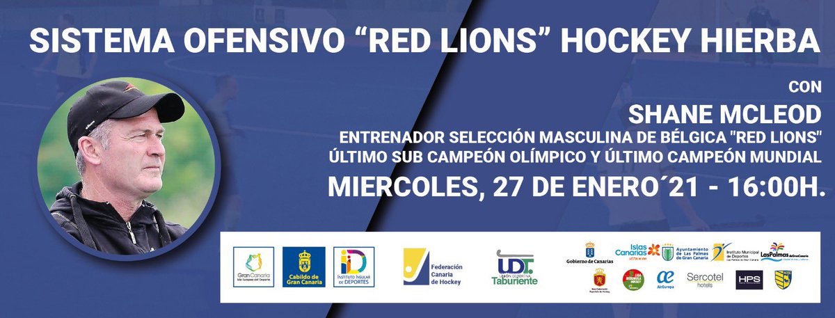 Qué te parece tener la oportunidad de charlar con Shane McLeod, entrenador de selección masculina de Bélgica?
Inscríbete, rápido, que las plazas son limitadas!!!

forms.gle/KyiqFphLNqcrnX…