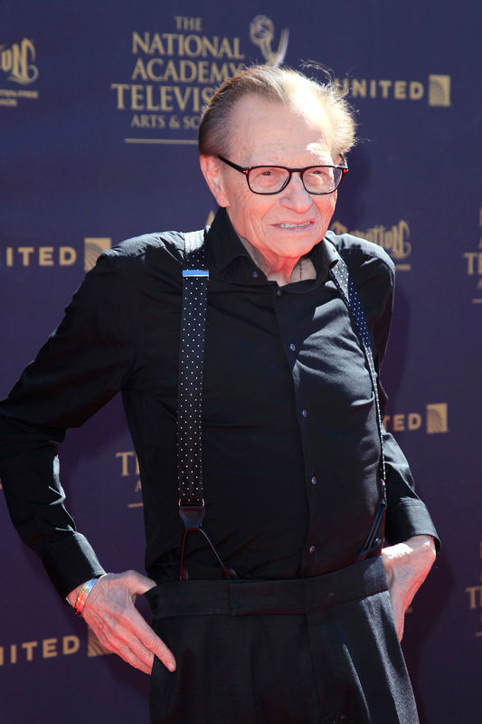 TheEmmys's tweet photo. We are saddened to learn that television legend Larry King has passed away. Sending our deepest condolences to his family and loved ones, he will be greatly missed. https://t.co/8VgDKYxgNf