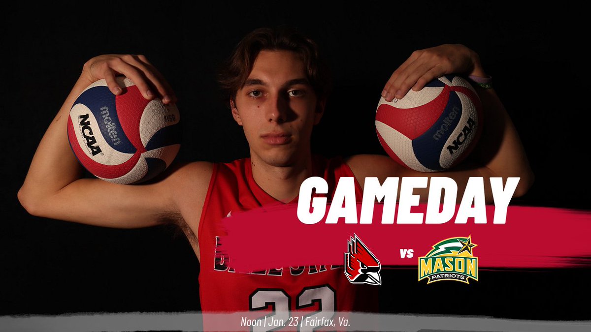 BallStateMVB's tweet photo. GAMEDAY
🏐Ball State at George Mason
📍Fairfax, Va.
🏟️Recreation Athletic Complex
⏲️12 p.m. ET
📺ESPN+: https://t.co/8lX18RwIBD
💻Live Stats: https://t.co/gjesgyre8R…

#ChirpChirp | #WeFly https://t.co/nhfa5WUcXL