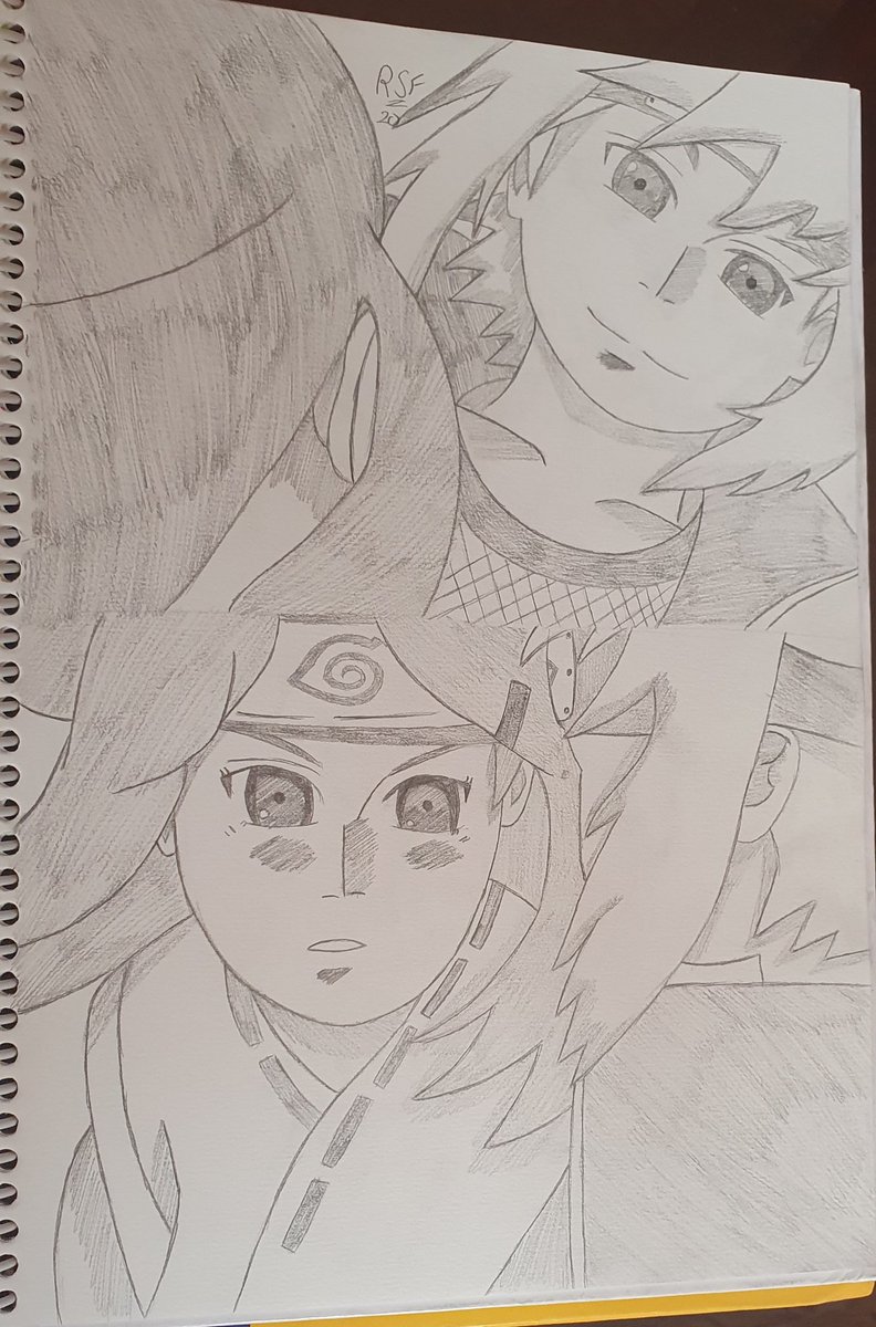 angelssarada's tweet photo. Um desenho do Minato e da Kushina ❤
Esse desenho deu bastante trabalho então 
💟+🔄= me ajuda muito https://t.co/Ym5vZqHt13