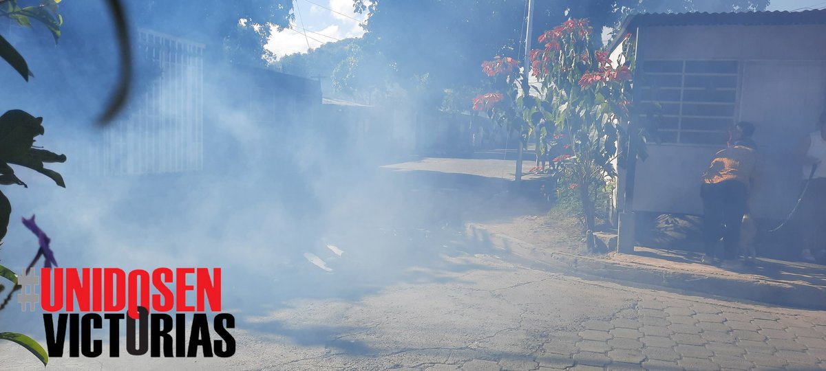 LaYuma_Sandoval's tweet photo. #EsNuestroElPorvenir Nuestro buen gobierno garantizando la salud gratuita en los diferentes barrios de Nicaragua, todos contra el dengue 🦟🦟🦟 #UnidosEnVictorias https://t.co/9Gba61xPJD
