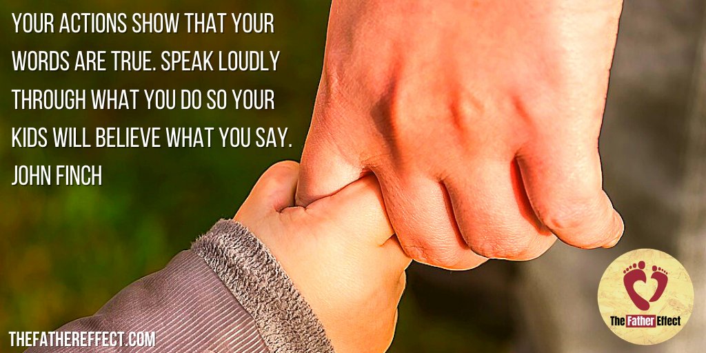 johnpfinch's tweet photo. Your actions show that your words are true. Speak loudly through what you do so your kids will believe what you say. @thefathereffect #YourLifeIsYourLegacy #dadlife https://t.co/zjtZGxmdwl https://t.co/02dL39PBsn