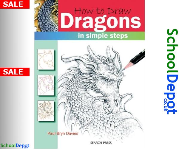 Davies, Paul Bryn schooldepot.co.uk/B/9781844483129 How to Draw: Dragons 9781844483129 #HowtoDrawDragons #How_to_Draw_Dragons #student #review From simple shapes to great drawings in easy stages. If you want to learn how to draw a fantastic selection of dragons, start her