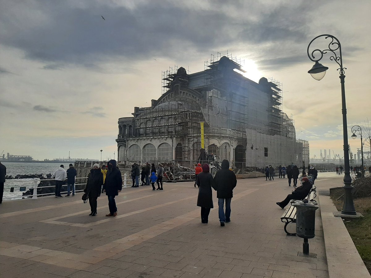 At least the famous casino (hoarded up too) is being renovated, but it seems like to take forever.