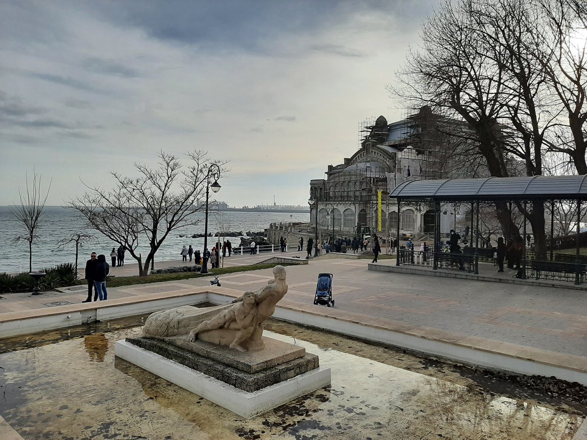 At least the famous casino (hoarded up too) is being renovated, but it seems like to take forever.