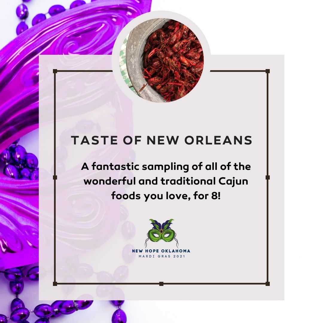 #MardiGras2021 is just around the corner and we're excited to be partnering with Cajun Ed’s Hebert’s Specialty Meats to bring the party straight to your home! This year, New Hope’s annual Mardi Gras fundraiser is providing you and your friends with a "Taste of New Orleans"!  ...