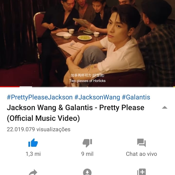 jacksonbrazil_'s tweet photo. Pretty please de @JacksonWang852 chega a 22 milhões de visualizações no YouTube! 🖤🤗
Vamos continuar com os stream 🤗
#JacksonWang #PRETTYPLEASE #TEAMWANG #TEAMWANGdesign #prettypleasejackson 🔥🖤🤗 https://t.co/Ifycx0rawd