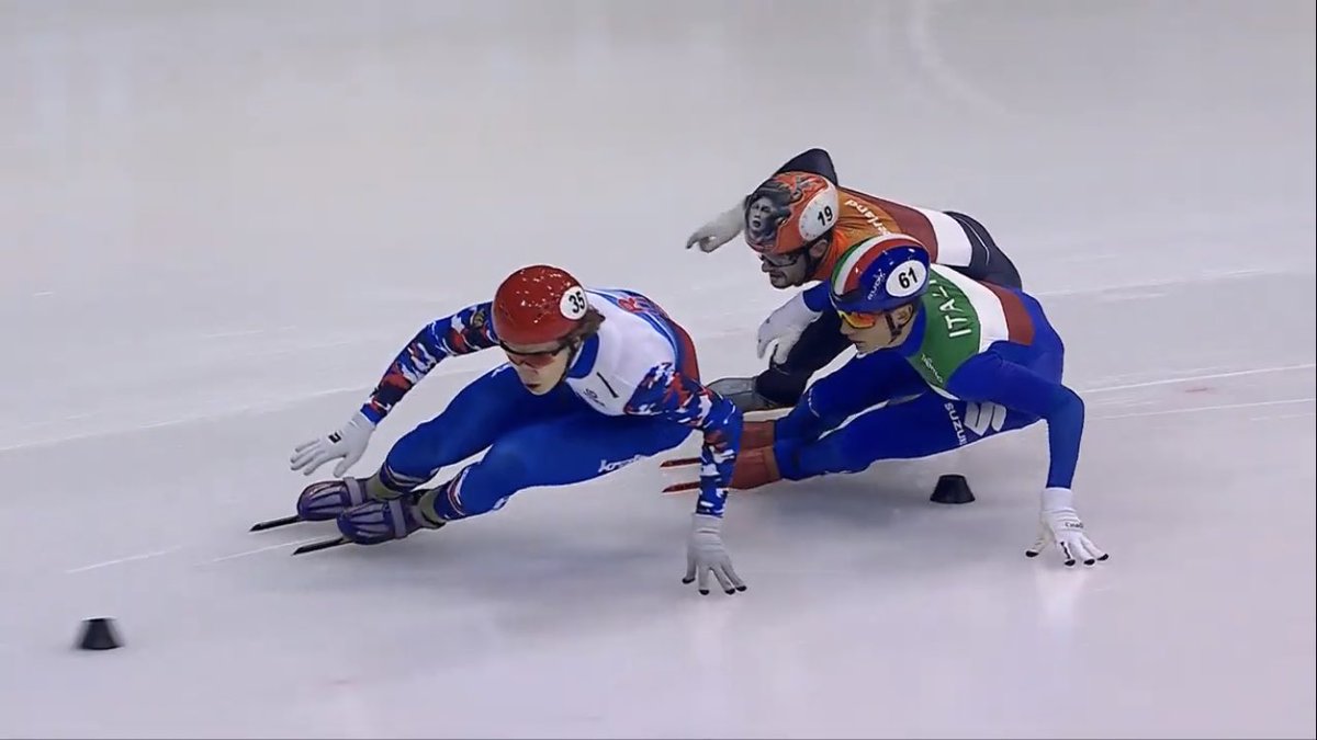 abuongi's tweet photo. #Ghiaccio #ShortTrack Bravo Pietro Sighel! L’azzurro è argento sui 500 agli Europei di Danzica 
#ShortTrackSkating https://t.co/4LbGojhmmJ