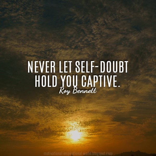 Powerful Ways to Overcome Self-Doubt ----------“Our doubts are traitors, and make us lose the good we oft might win, by fearing to attempt.”William Shakespeare//THREAD//