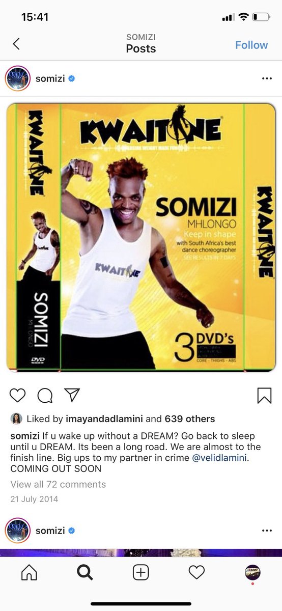 <a href="/CoruscaKhaya/">Khaya Sithole</a> <a href="/LegendManqele/">Legend Manqele</a> must just stop talking nonsense. Didn’t <a href="/somizi/">somizi somGAGA</a> at <a href="/Newzroom405/">Newzroom Afrika</a> claim that he doesn’t read emails (he lied cause I have all communication between us). Before he stole my dance fitness dvd idea. A thief will be a thief &amp; they will do whatever it takes to steal&amp;lie.