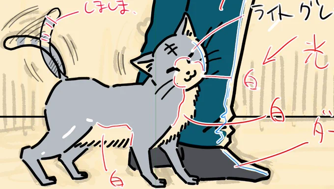 指示がどんどんアニメーターみたいになってる(ありがとう) 