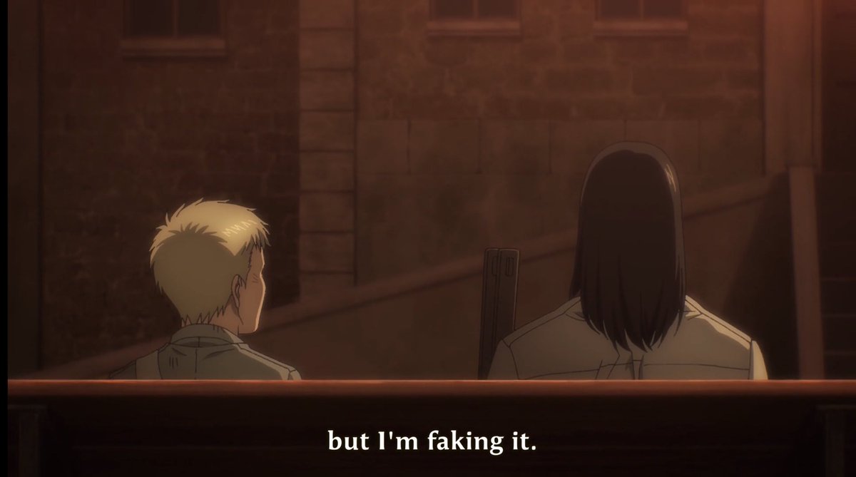 2. That boy’s name was Falco. He helped Eren who was “fake” injured at the time. In this particular scene it was subtly implied that Eren probably saw something within Falco(probably his future?).
