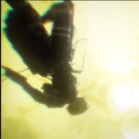 9. The next instance, is where Eren is in trouble, as the war hammer titan appears and destroys Eren in his titan form. But, Eren senses Mikasa presence, where he states “Do it now Mikasa”, this portrays Mikasa will always come to save Eren, in his despair.