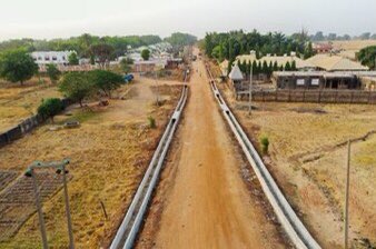 Mabrovq's tweet photo. Ongoing reconstruction of Piggery Road (David Umar Road) - Rail Way Station Road Minna. 

Cc: @Nupenchi_ 

#LoloIsWorking https://t.co/vBIEKGPR8c