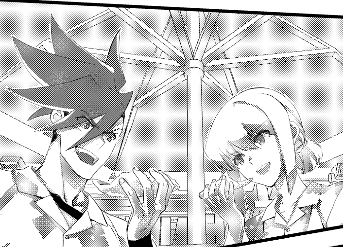本日発行のサマバケアンソロ様(@GaliLiga_Aloha)にガロリオ漫画12P寄稿させていただいてます、よろしくお願いします😎🌺🌊🏝️✨
https://t.co/RpAbJcn9W8