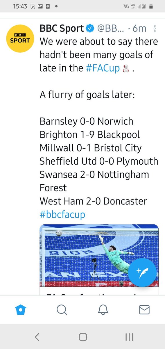 Quick 9 there from blackpool