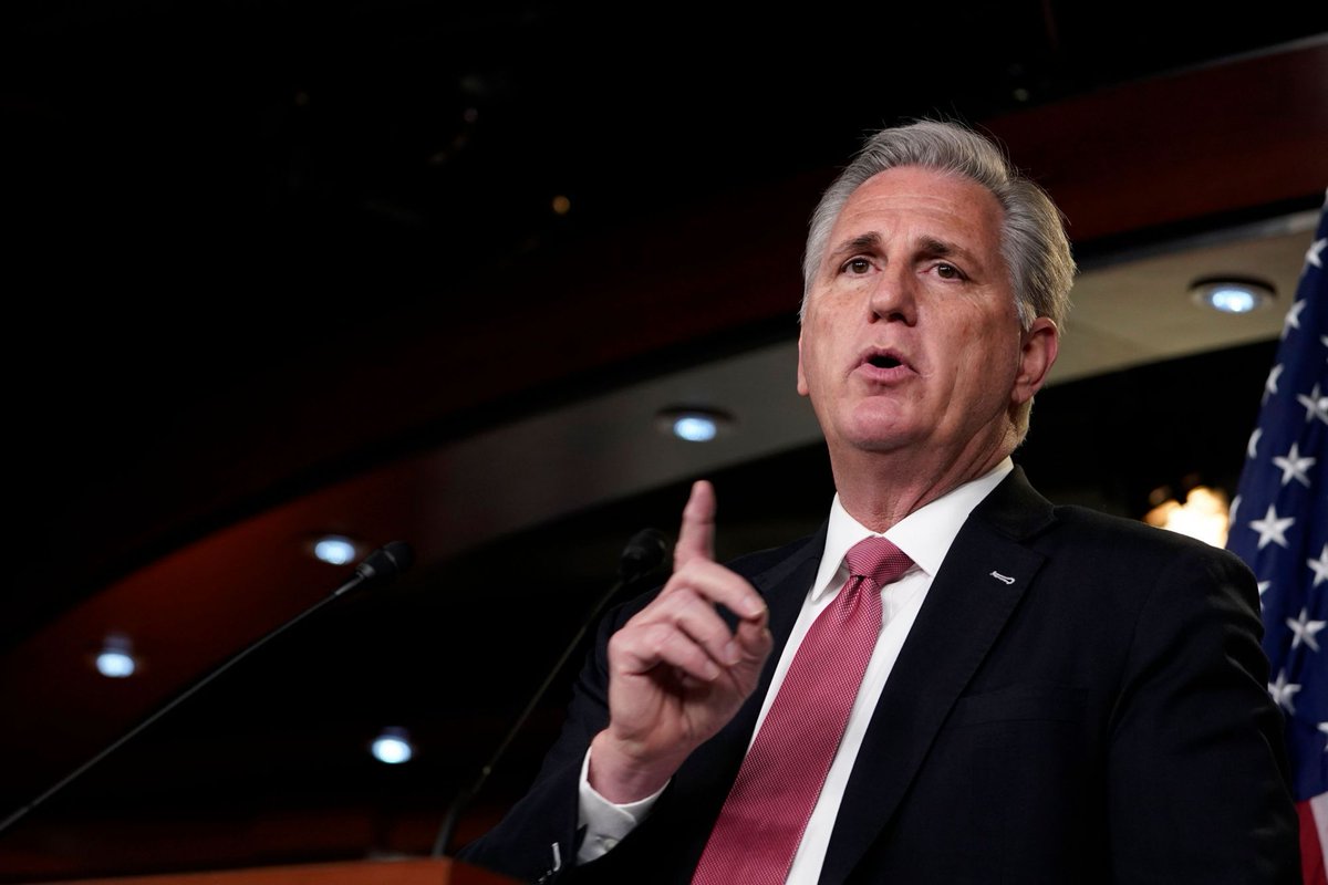 YahooNews's tweet photo. Kevin McCarthy: 'Everybody across this country' is to blame for Capitol attack https://t.co/dJLVrprRuM https://t.co/KDDn9C6SqS