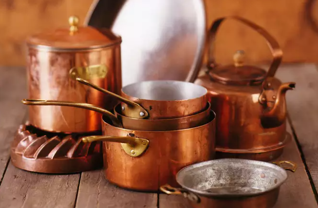 You must have seen brass utensils in your Grandma's kitchen. Also known as pital, this alloy is often used in religious ceremonies. While it is okay to serve food in brass, the metal easily reacts with salt and acidic foods, when it is heated.