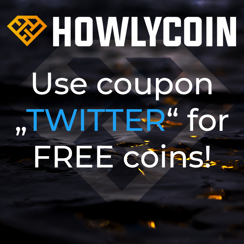 howlycoin's tweet photo. NEW! #Coupons are now available!
Use coupon "TWITTER" for #FREE coins.

Expires on 1st February, limited to 10 users, only one coupon per user.