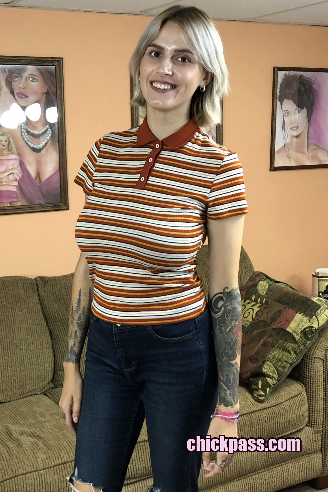 TW Pornstars 1 pic. ChickPass. Twitter. Tattooed blonde Tina will