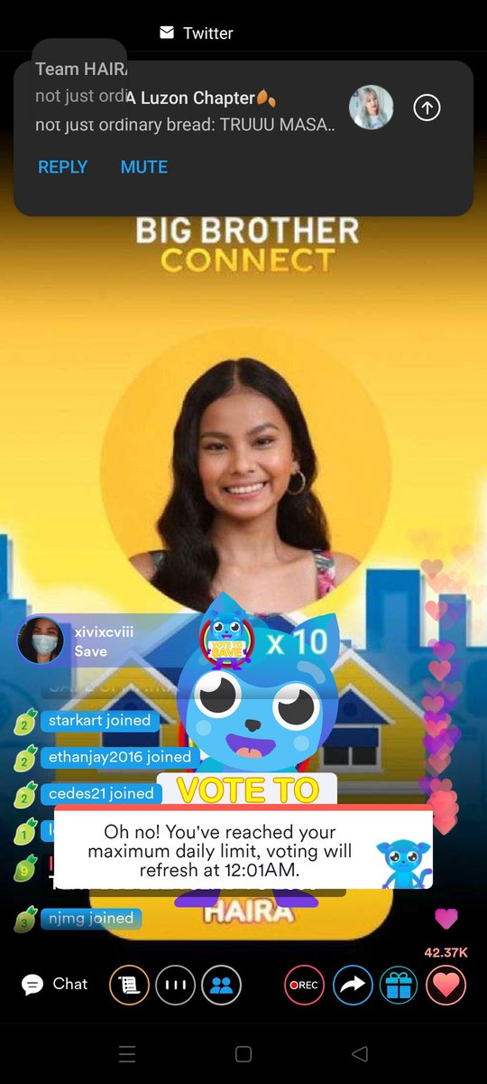 BOTO NIYO PO SI KYRON AT HAIRA. SALAMAT!

BBS KYRON BBS HAIRA