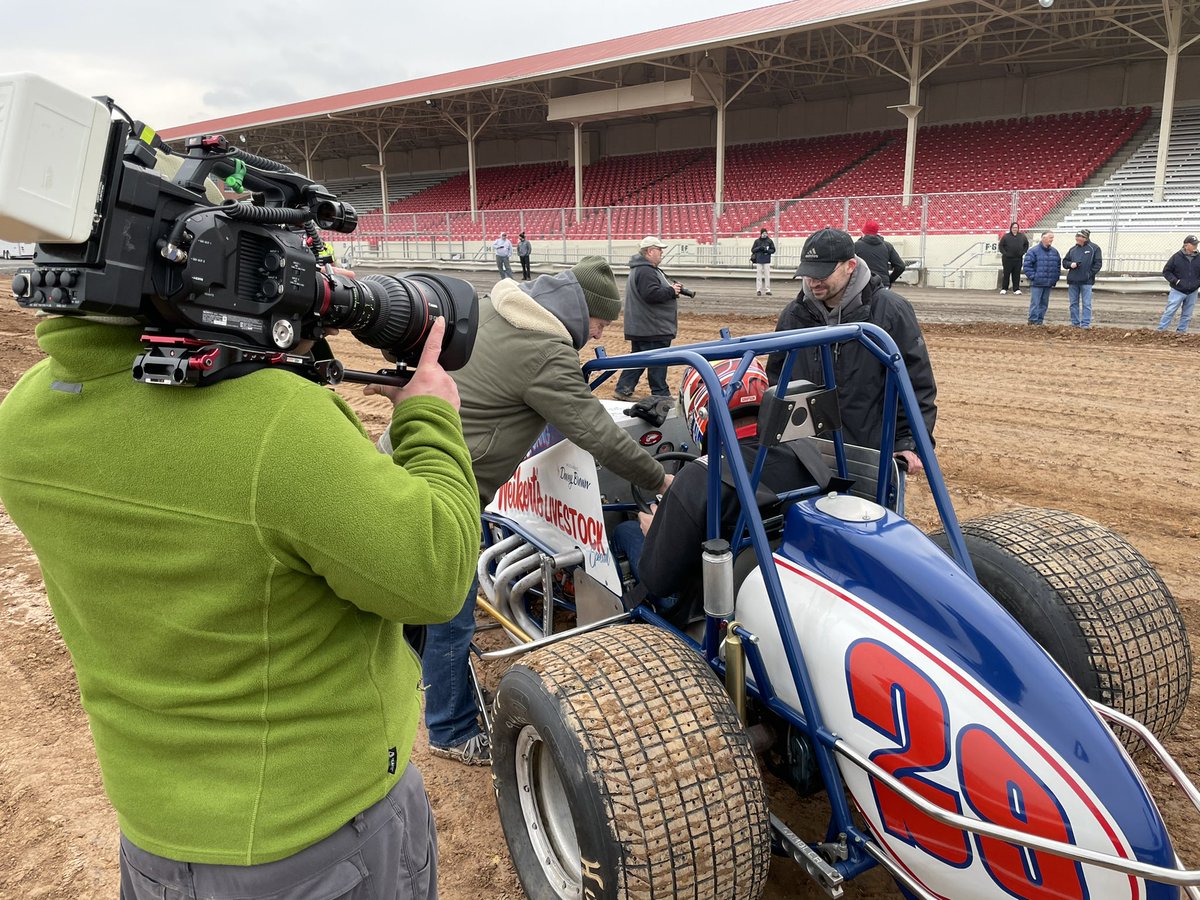 TheArmoryAgency's tweet photo. For the first time in nearly 35 years, a Sprint car tore up some the dirt at the Bloomsburg Fairgrounds. With this step complete, The Armory can now move into the next phase of creating progressive banking in the corners. This phase is where we see the track really come to life! https://t.co/oGUGcU321g