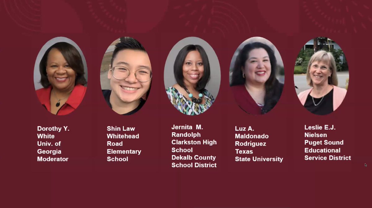 What a day! I got to be apart of an incredible panel of educators (Dr. Dorothy White, Jernita Randolph, @Luz_BilngMathEd, @PSESDmathLeslie) who strive to mitigate inequities in math education <a href="/CenTexCTM/">CTCTM</a>. I learned so much and I can't wait to see how my kids respond to it! #ctctm