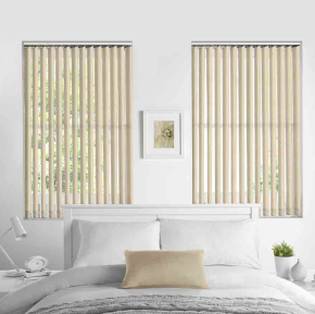 A firm favourite amongst our customers -zenica soft beige vertical blind #blindtex #blinds #kingsway #tranquil #calming #stylish #practical #shoplocal didsbury.blindtex.com