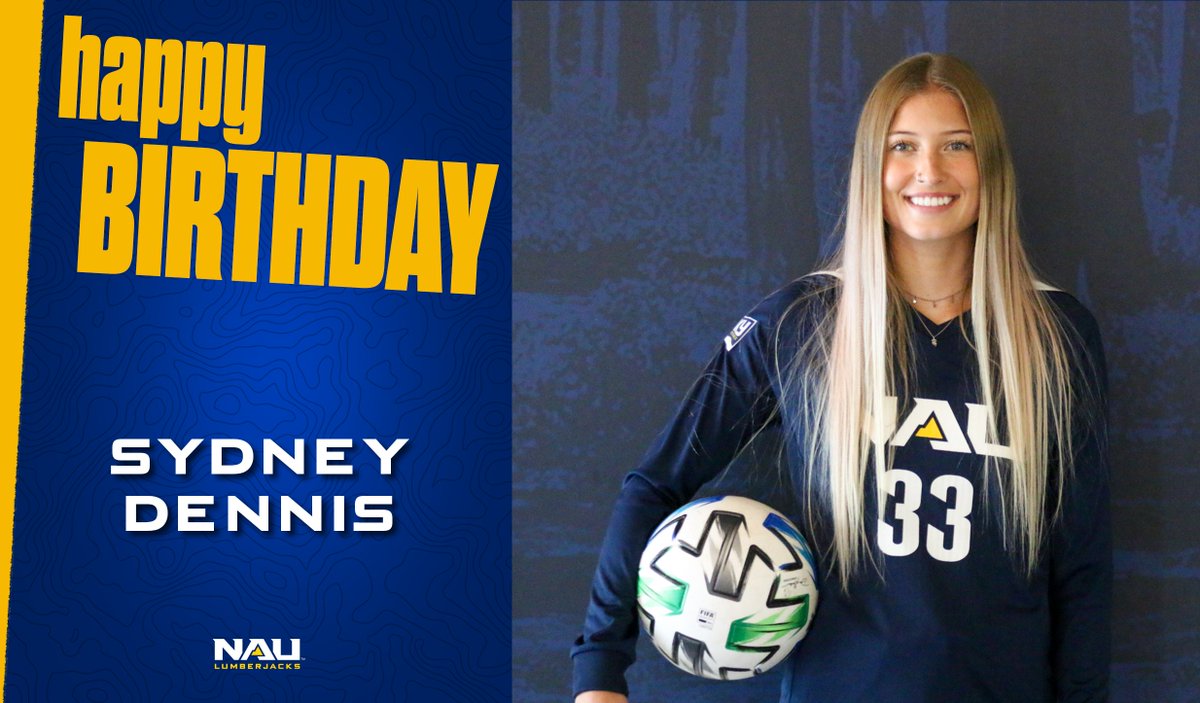 Happy birthday, Syd! 🎂

#NAUStrong ⚒️🌲💪 #BigSkySoccer