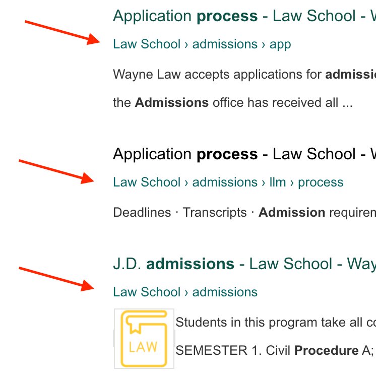 nickdenardis's tweet image. Anyone else starting to get a friendly site name instead of a URL in Google&apos;s search result breadcrumbs? Looks like they are picking it up from the &amp;lt;title&amp;gt; or breadcrumbs structure on the page. Even more of a reminder titles and DOM are key to #UX and #IA. #GoogleCSE