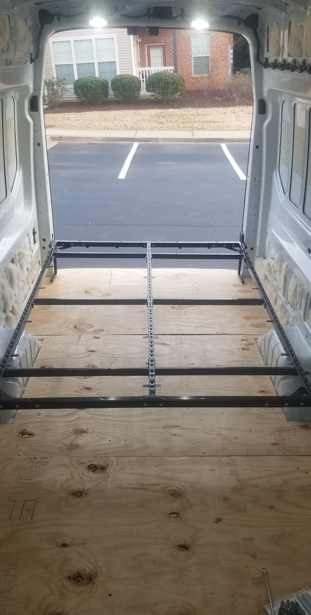 trevortirrell_'s tweet photo. Put the frame of the #murphybed together to get some measurements. Full queen bed. Looks like it's gonna work!

@Rockler

#vanlife #vanbuild #campervan #fordtransit #fordtransitconversion #diyvan #diyvanconversion #vanmurphybed https://t.co/1vaWPXFf9U