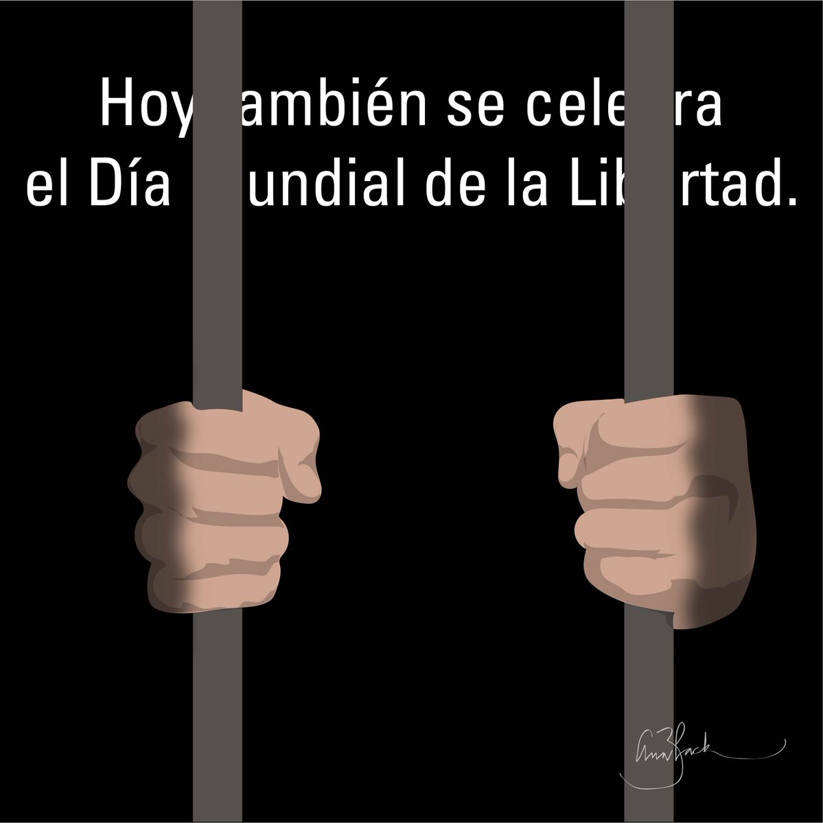 #23Ene #23DeEnero #Democracia #Libertad #LibertadParaLosPresosPoliticos #DiaMUndialDeLaLibertad #MisMancheticas